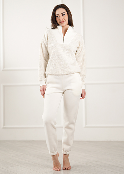 Костюм з махри та трикотажу джерсі Meribel