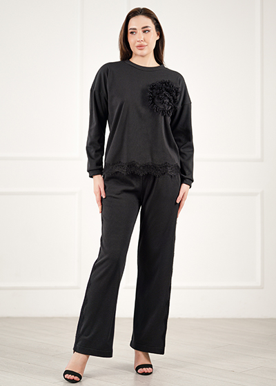 Костюм з віскози Eden з мереживом